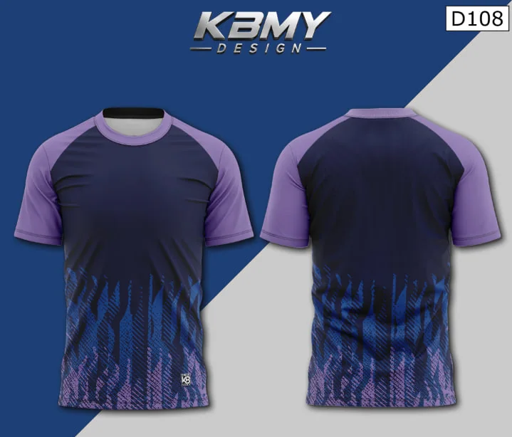 Purple Training Jersey by KBMY DESIGN