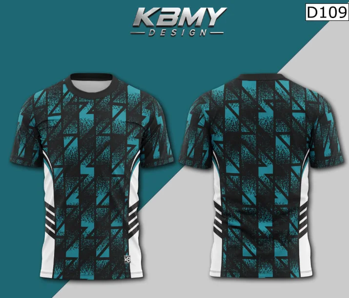 Teal Training Jersey by KBMY DESIGN