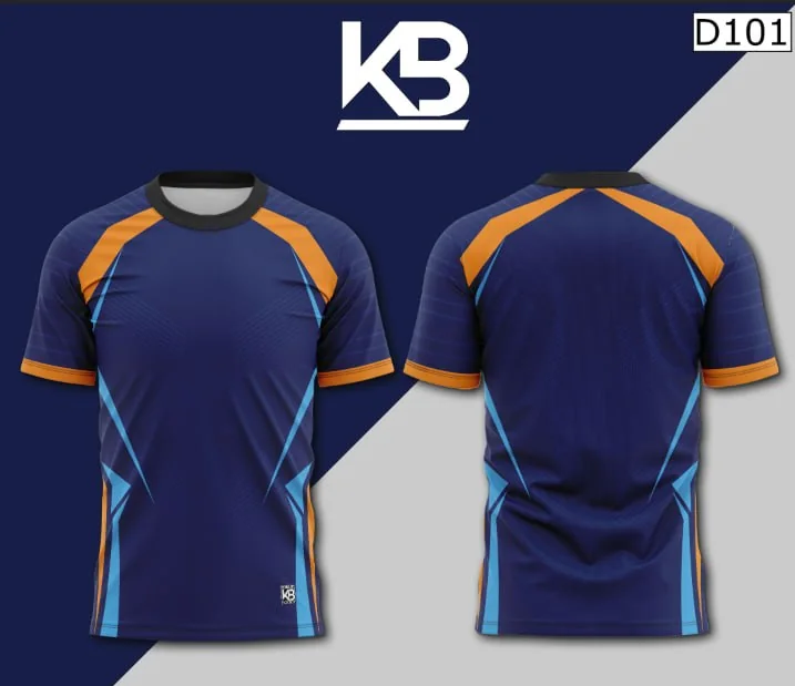 Navy Training Jersey by KBMY DESIGN