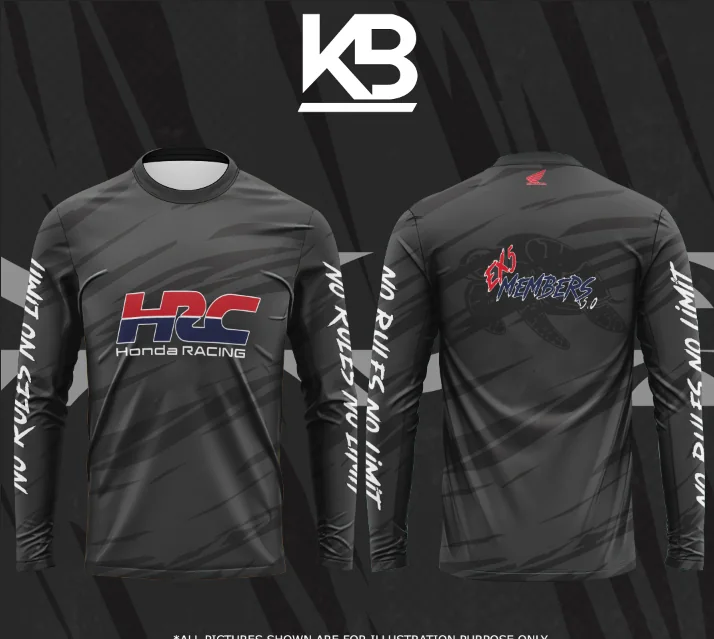 HRC Members Riding Jersey by KBMY DESIGN