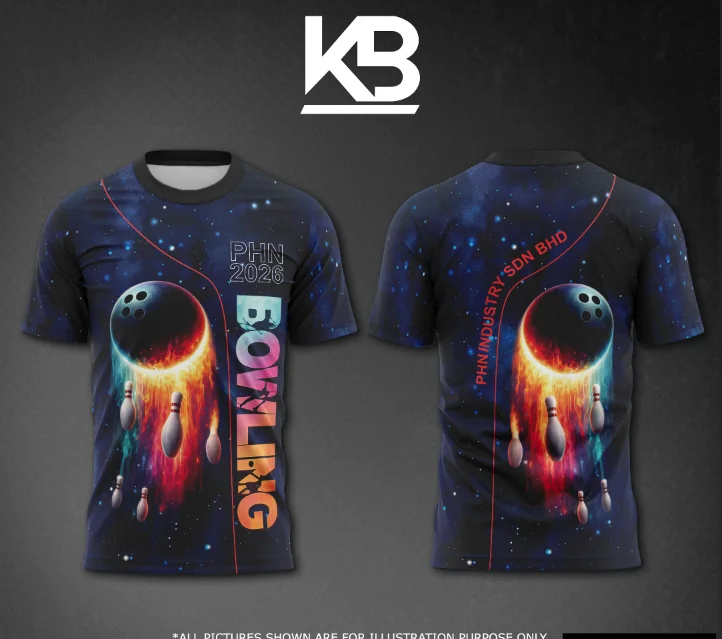 PHN Cosmic Bowling Jersey by KBMY DESIGN