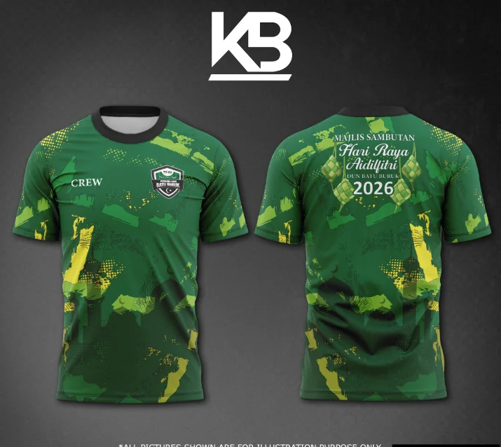 Hari Raya Crew Jersey by KBMY DESIGN