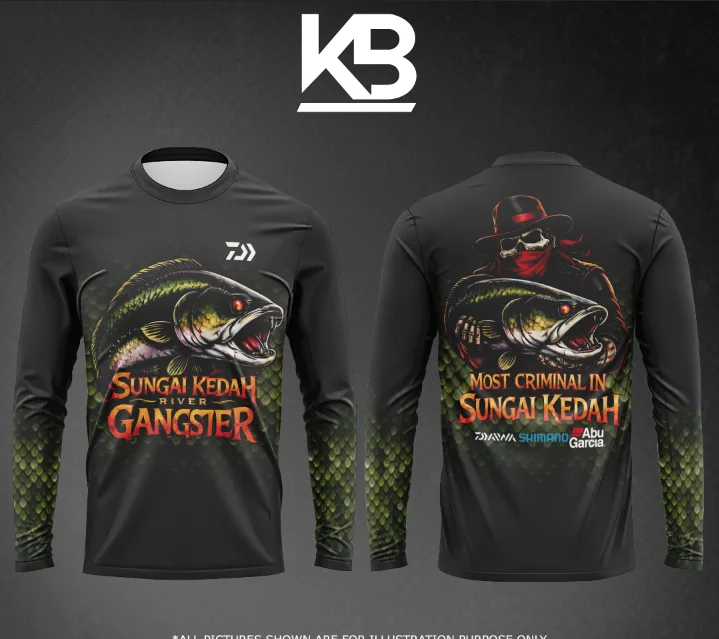 Sungai Kedah Angling Jersey by KBMY DESIGN