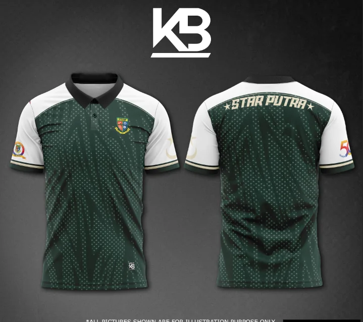 Star Putra Green Polo by KBMY DESIGN