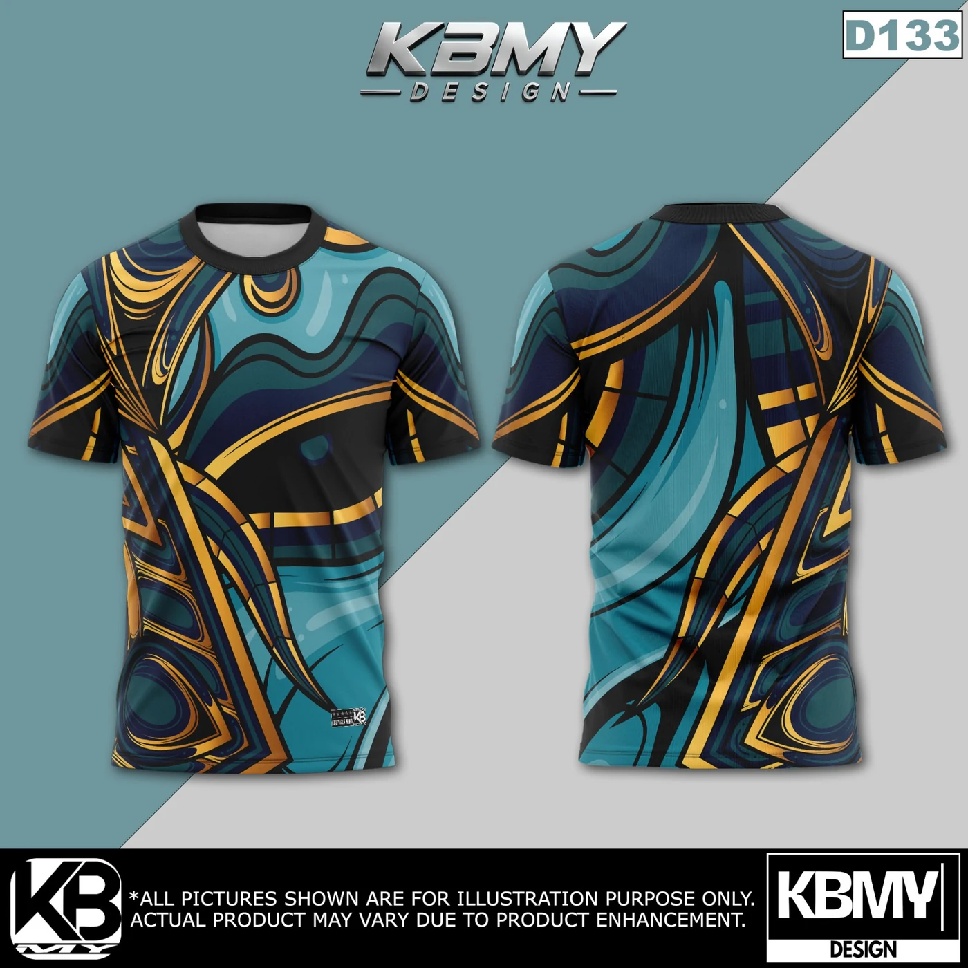 D133 Jersey Design by KBMY DESIGN