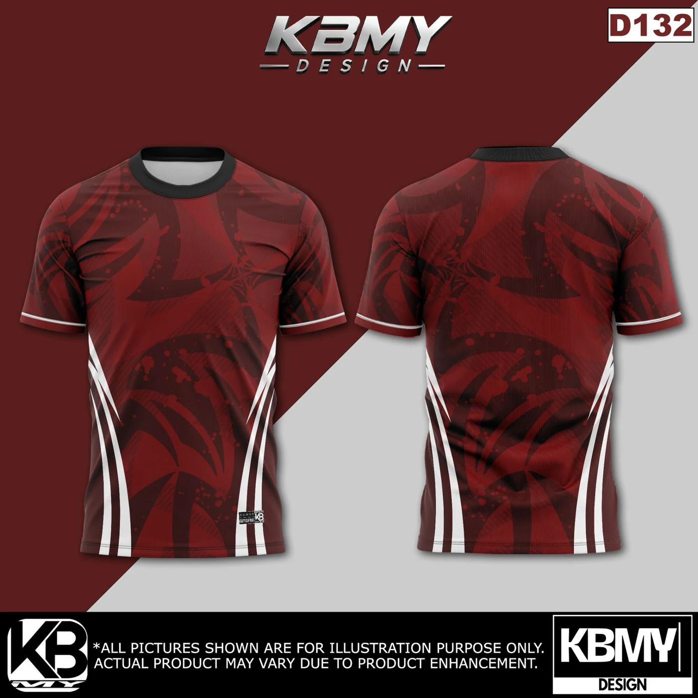 D132 Jersey Design by KBMY DESIGN