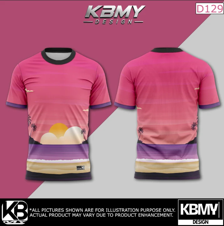 D129 Jersey Design by KBMY DESIGN